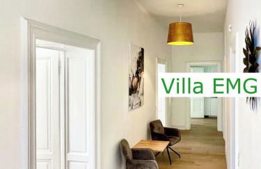 Ferienhaus Villa EMG Velbert nah Düsseldorf Essen Dortmund, Familien Gruppen bis 27 Personen, 3 Küchen, Kaminofen, Terrasse - Photo 38