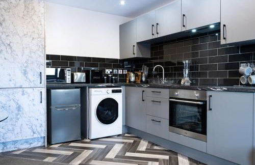 Adam Court Apartments - PE1 - Contractor Friendly - Choice of Studios or 1 Bed Apartments - Free Parking - Sofa Beds - Sky TV - Full Kitchen - Washer Dryer - WiFi - Foto 23