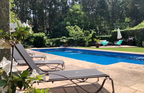 Casa da Lomba Piscina y vistas al mar en Baiona - Foto 15