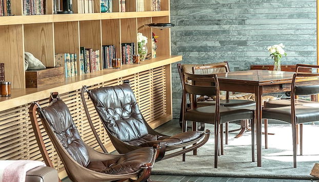 Sala de estar do lobby