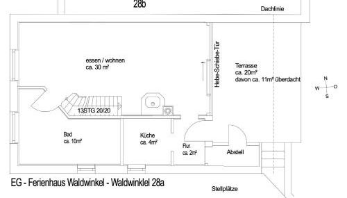 Ferienhaus Waldwinkel - max 4 Personen Kinder Mindestalter 10 Jahre - Foto 4