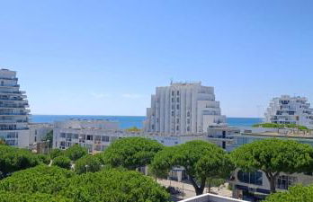 Le Sémaphore - appartement climatisé, grande terrasse vue mer - parking, wifi - Foto 19