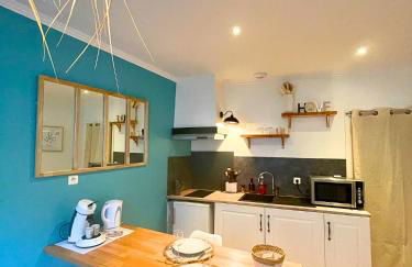 Studio Boho-Chic en hyper-centre de Moulins au calme, confort, Wifi rapide, Parking en face, Arrivée autonome - Foto 7