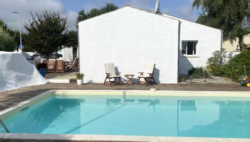 Vaux sur Mer - MAISON de PLAIN-PIED - CONFORT et AMBIANCE COCOONING - PISCINE - Foto 2, sunbed