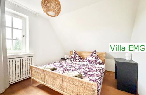 Villa EMG Ferienhaus in Alleinlage mit Privatsee Jacuzzi und Sauna für bis zu 22 Personen bei Osnabrück - Foto 51
