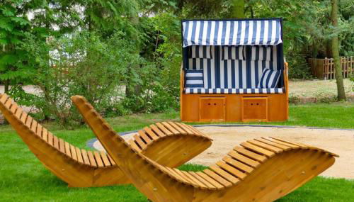 Ferienhaus Frieda Kiebitzsee - Foto 4, Garden, sunbed