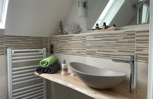 Ferienhaus BellaVita - mit großem eingezäuntem Garten - Infrarotsauna - 3 Hunde willkommen - Badesee 800m entfernt - Foto 48