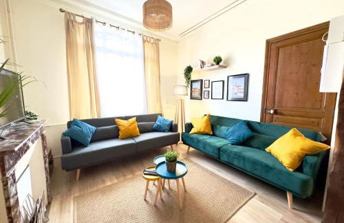 4 Ch - 10 pers - Grande Maison - Parking - Jardin - BBQ - Foto 4