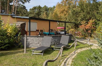 Ferienhaus Golinski auf eigenem komplett umzäunten Grundstück im Unterspreewald mit Kamin - Foto 10