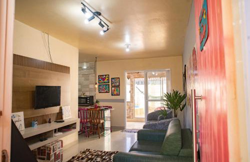 Casa 3 min Shopping Pelotas- Com 1 Suíte, 2 Quartos Climatizados, Piscina e Estacionamento 2 carros - Foto 69
