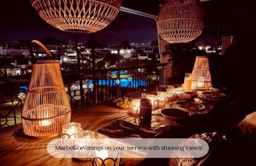 StayatSas Marbella, close to the beach, large 80 m2 terrace, large swimming pools, parking included, 10 minutes from the centre - Foto 37