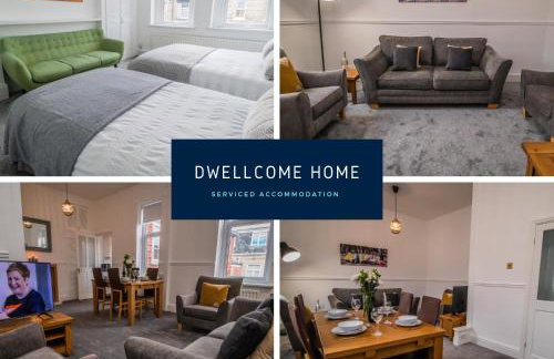Free Parking, Ideal for Long Term Contractor, etc Stays, Regular Housekeeping Option, 10 min Walk from Beach and Metro 15-20 min Drive to Nissan & Newcastle - Dwellcome Home Ltd 2 DOUBLE Bedroom 3 Bed Apt, Fast WIFI - See our Site for Assurance - Foto 1