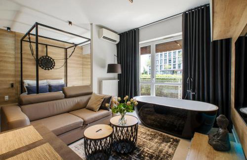 LupoApartments Premium z Klimatyzacją, Jacuzzi, Centrum, OFF Piotrkowska Klimatyzacja Parking w Cenie - Foto 7