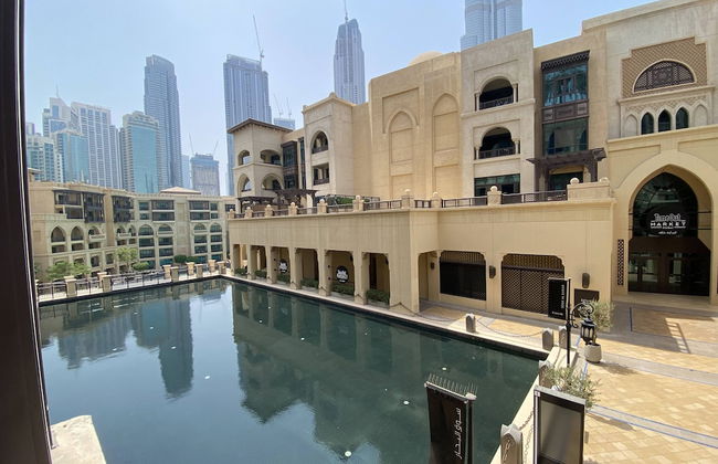 Lux BnB I Souk Al Bahar I Burj Khalifa Views - Photo 47