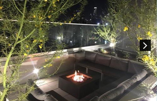 Downtown Los Angeles Skyline balcony view Modern Penthouse - Foto 46