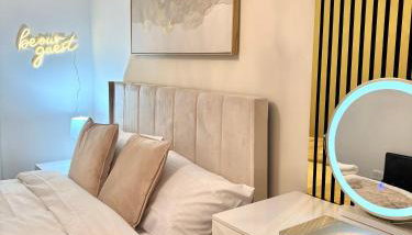 Luxury 2 bedroom Leeds City Apartment with Free parking & Jacuzzi bath - Foto 3