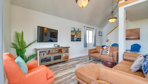 Bright Wyoming Retreat with Deck and Mountain Views! - Foto 4