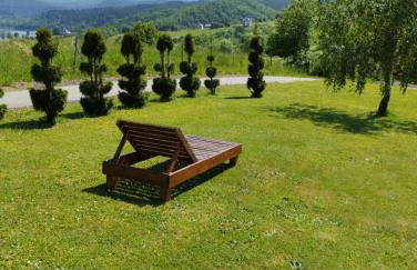 "Widokowe Wzgórze"domki z widokiem na jezioro w Polańczyku z klimatyzacją - Photo 32