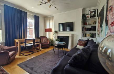 Charming Bright 2-Bed Heritage Flat, Battersea Park, London - Foto 12