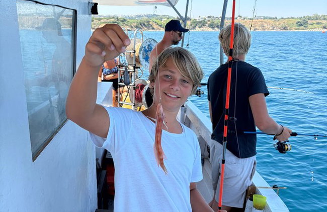 Battuta di pesca a Rodi con barbecue e nuoto - Foto 3