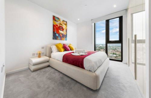 2 BR Flat By Regal Realms Short Lets & Serviced Accommodation London With City View - Foto 9