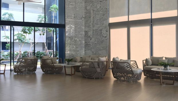 Sitzecke in der Lobby