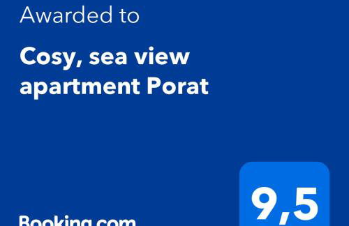 Cosy, sea view apartment Porat - Foto 21