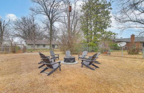 Right Off Route 66 Retro Vinita Home with Game Room - Foto 25