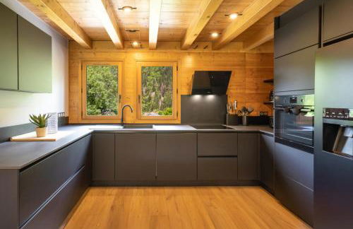 Grosse Pierre Chalet 180m2 Cheminee Jacuzzi Vue Taconnaz - Foto 31