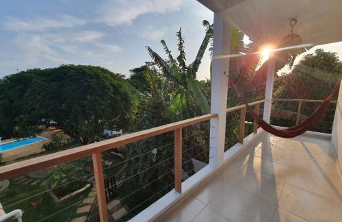 Piscina Aquecida, Jacuzzi, internet veloz, no centro de Serra Grande - Apt Laranja - Vila Pitangueira - Photo 21