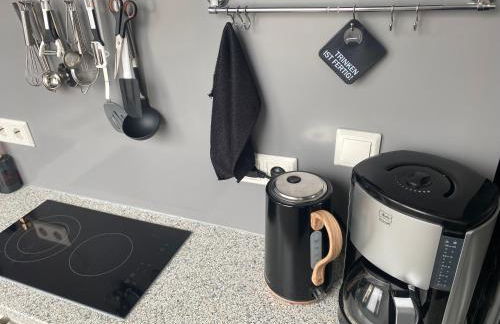 APARTMENT 24h CHECK IN - MODERN APARTMENT - STUDIO IN GOOD LOCATED - KLEIN aber FEIN in METROPOLE FRANKFURT - Foto 17