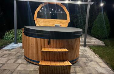 LAWENDOWA PRZYSTAŃ - dom nad rzeką - Brenna, 10 osób, sauna, balia z jacuzzi, ogród, plac zabaw - Foto 12