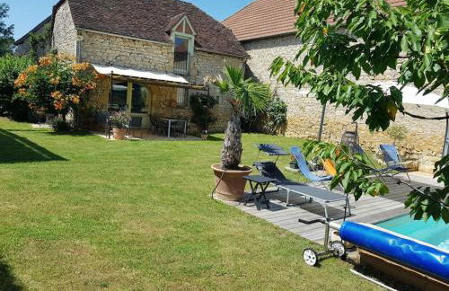 Maison de village avec piscine privative - gite-loubaribas - Foto 2