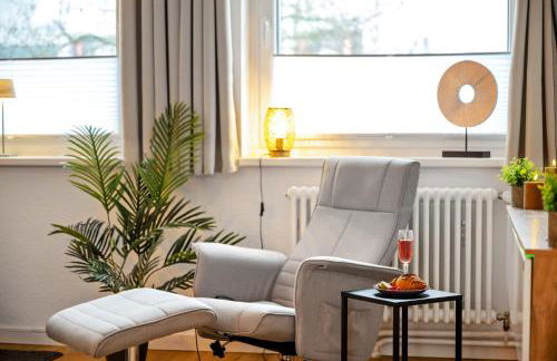 Wohlfühlapartment, Zentral, 200m zur UNI, Parkplatz, Boxspringbetten, Massagesessel, Nespresso, 1Gbit LAN & WIFI - Foto 14