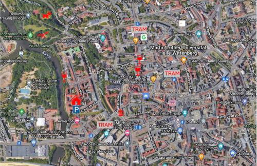 City Altstadt Appartement in unmittelbarer Nähe zu Saale und Marktplatz mit privatem Parkplatz - Foto 18