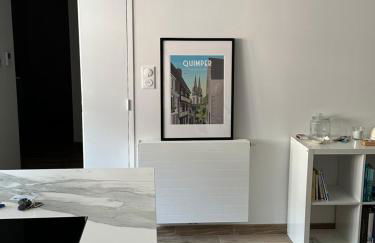 Appartement Design X - Hyper Centre - Parking Privé - Terrasse Plein Sud Quimper - Photo 26