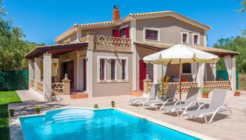 Evalexia Villa - Foto 3, Garden, sunbed, Garden view