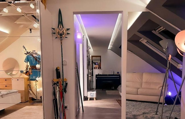 Dragons Nest: Cozy & Modern Attic Loft Nuremberg - Foto 24