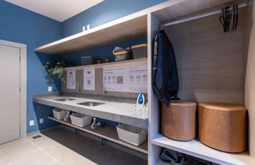 Apartamento completo e moderno com ar condicionado e piscina no centro do RIO - Foto 35