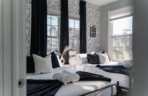 Stylish Secret, 1 FREE Parking, Sleeps 8, Walk to train and Red Bull Arena, 20 Percent OFF - Foto 4