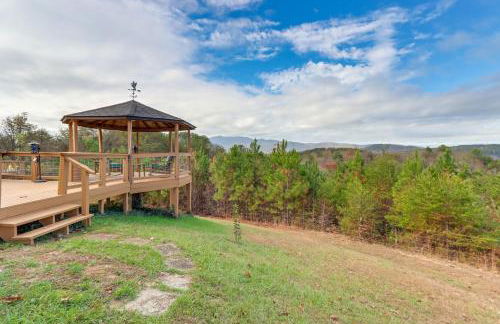 Mountain View and Fire Pit Modern Copperhill Home - Foto 31