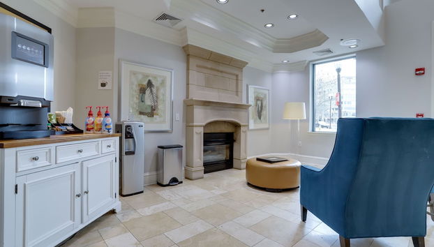 Sitzecke in der Lobby