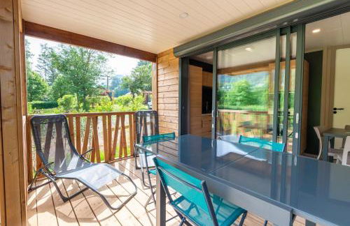 Gîte Chalet 4/6 pers. - Camping Les Berges du Bramont - Foto 38