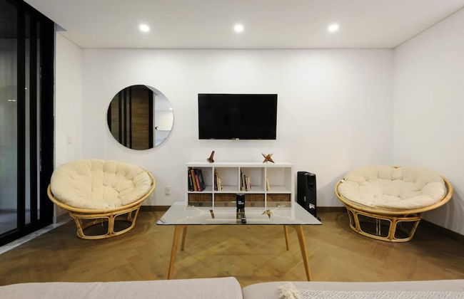 w Fancy 3BR w Modern Terrace in Polanco - Foto 6