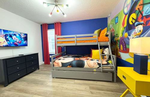 Magical 5 Bed Family Villa, Themed Rooms, Pool - Foto 47