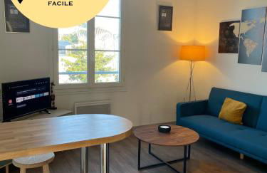 T2 4 pers face gare SNCF Appart Hotel le Cygne 3 - Foto 1