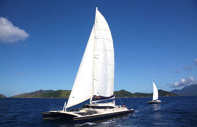 Festa de barco pelas ilhas de São Cristóvão e Nevis - Foto 3