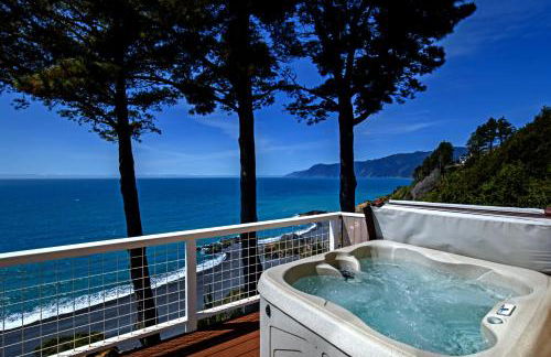 Gorgeous Oceanview, by OceanviewHotTubs Oceanfront! Shelter Cove, CA Tesla EV Station - Foto 35