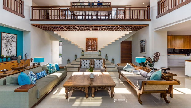 Sala de estar do lobby