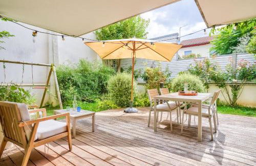 Grand et charmant appartement familial, 3 chambres, et moderne avec grand jardin et parking privatif aux portes de Paris - Foto 1